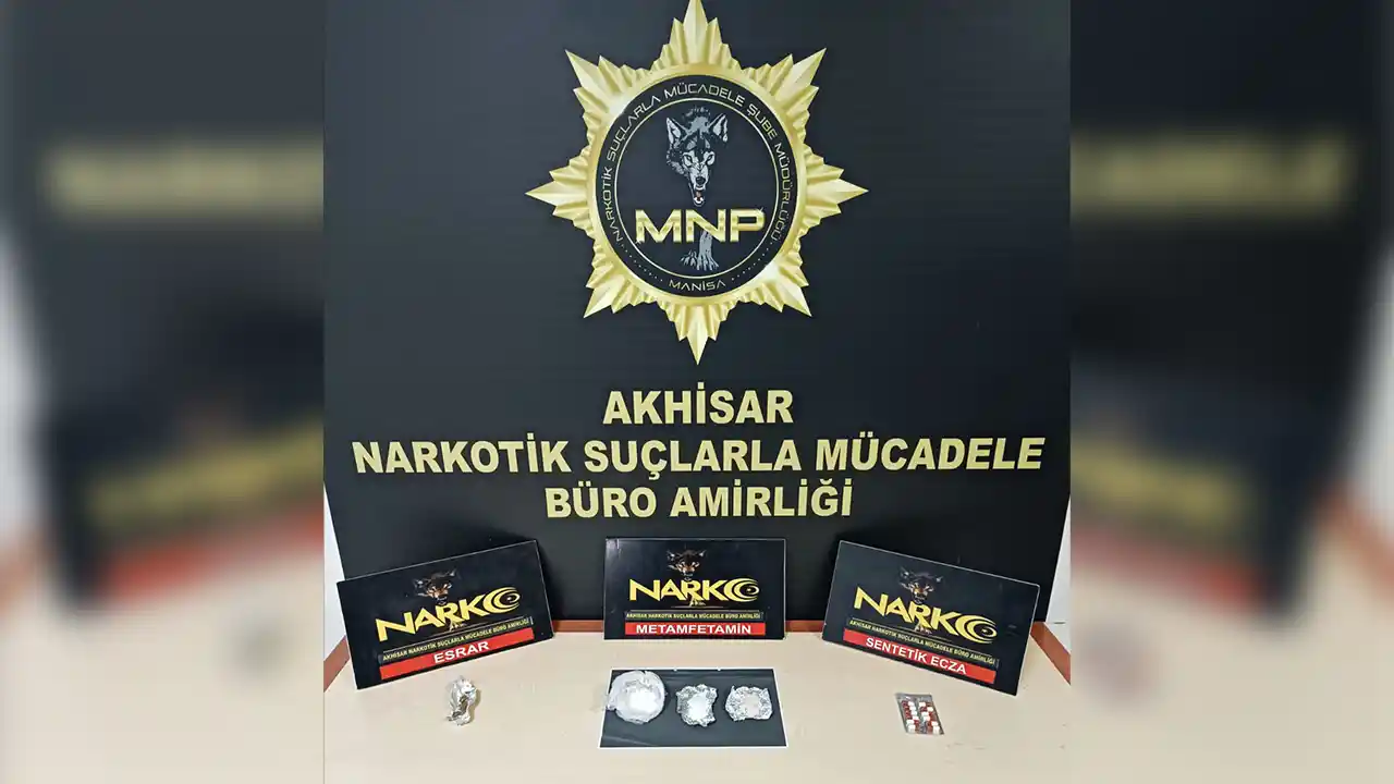 Manisa'da uyuşturucu operasyonunda 2 şüpheli tutuklandı