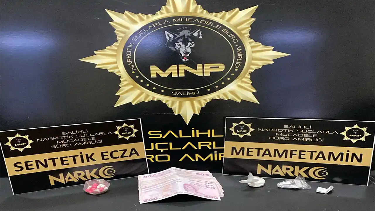 Salihli'de uyuşturucuyla yakalanan şüpheli tutuklandı