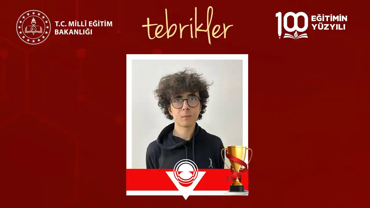 Uşak Fen Lisesi Öğrencisi Kayra Sönmez’den Büyük Başarı