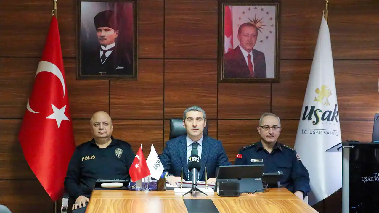 Vali Aktaş, Uşak’ı Karalayan Asılsız Haberlere Tepki Gösterdi