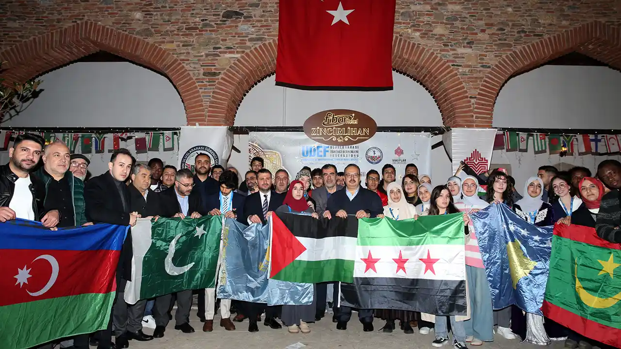Aydın'da uluslararası öğrenciler iftarda buluştu