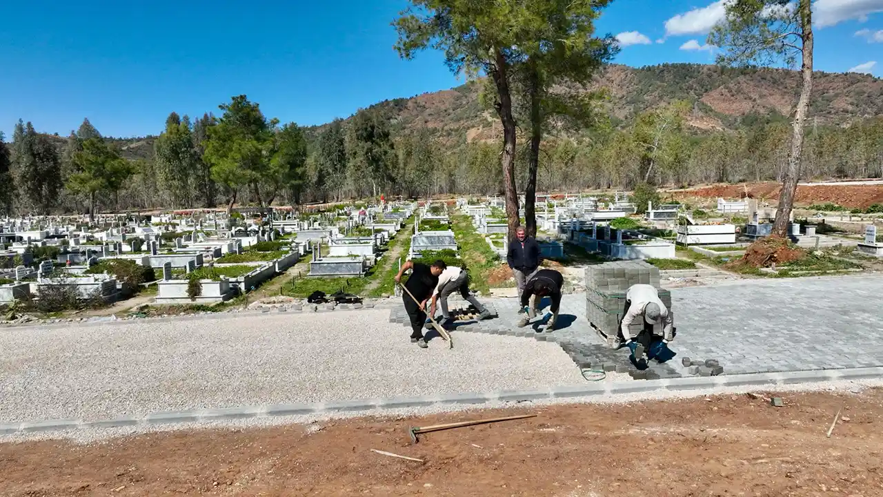 Fethiye'deki Çatalarık Mezarlığı'na 5 milyon liralık yatırım