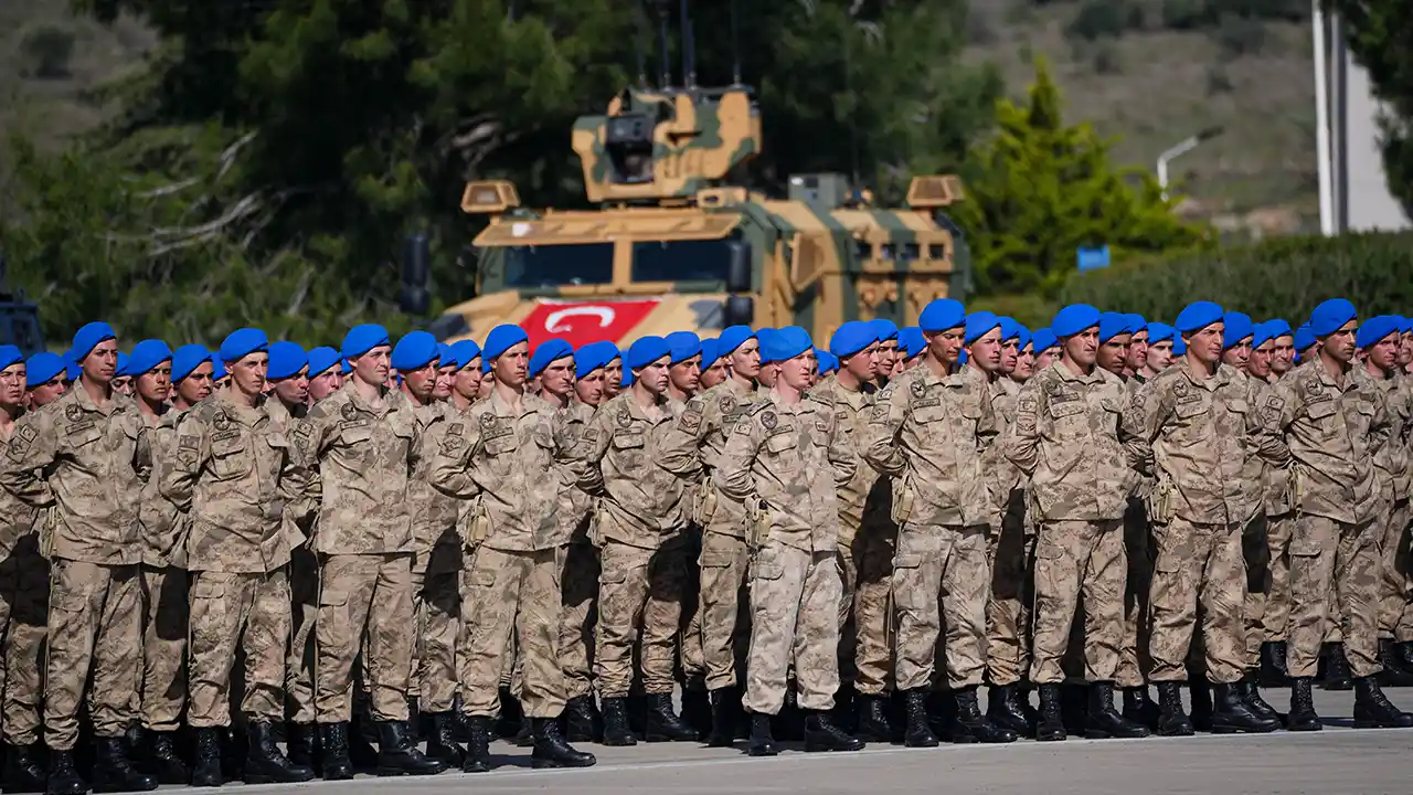"Mavi bereli" 2 bin 545 uzman erbaş, terörle mücadele için göreve hazır