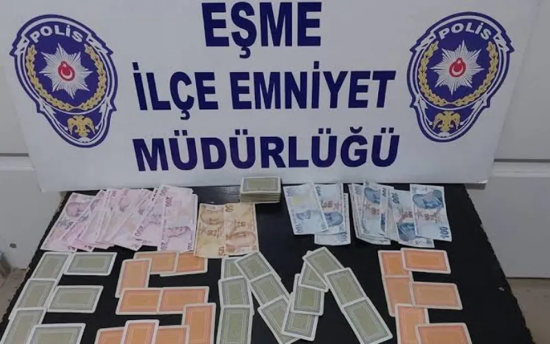 Eşme’de Kumar Operasyonu: 5 Kişiye Suçüstü!