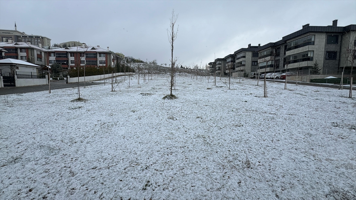 Eskişehir ve Kütahya'da kar yağışı etkili oldu