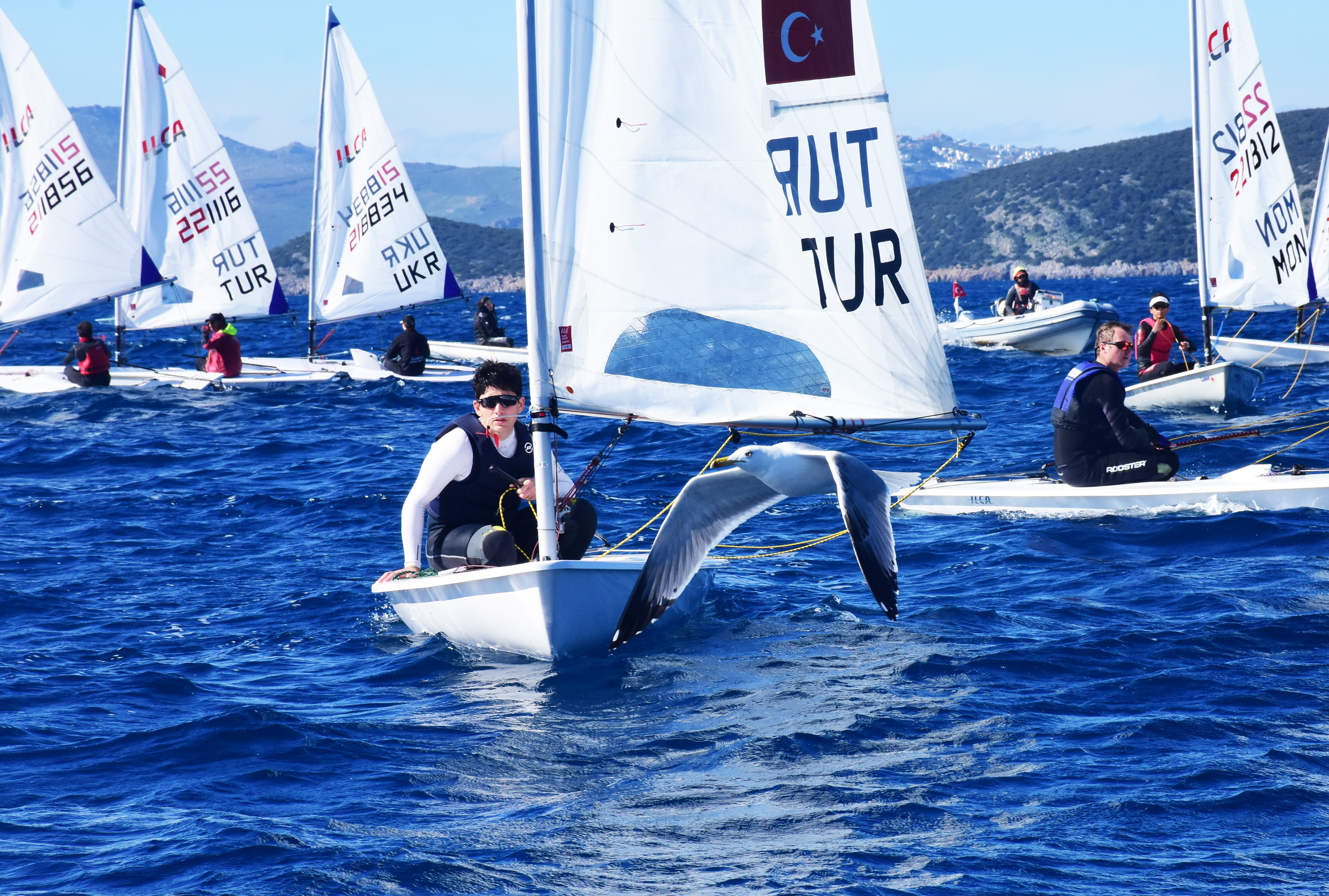 Muğla Gençlik Kupası Yelken Yarışları yapıldı