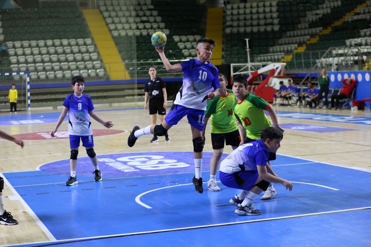 Muğla'da okul sporları hentbol grup birinciliği müsabakaları yapıldı