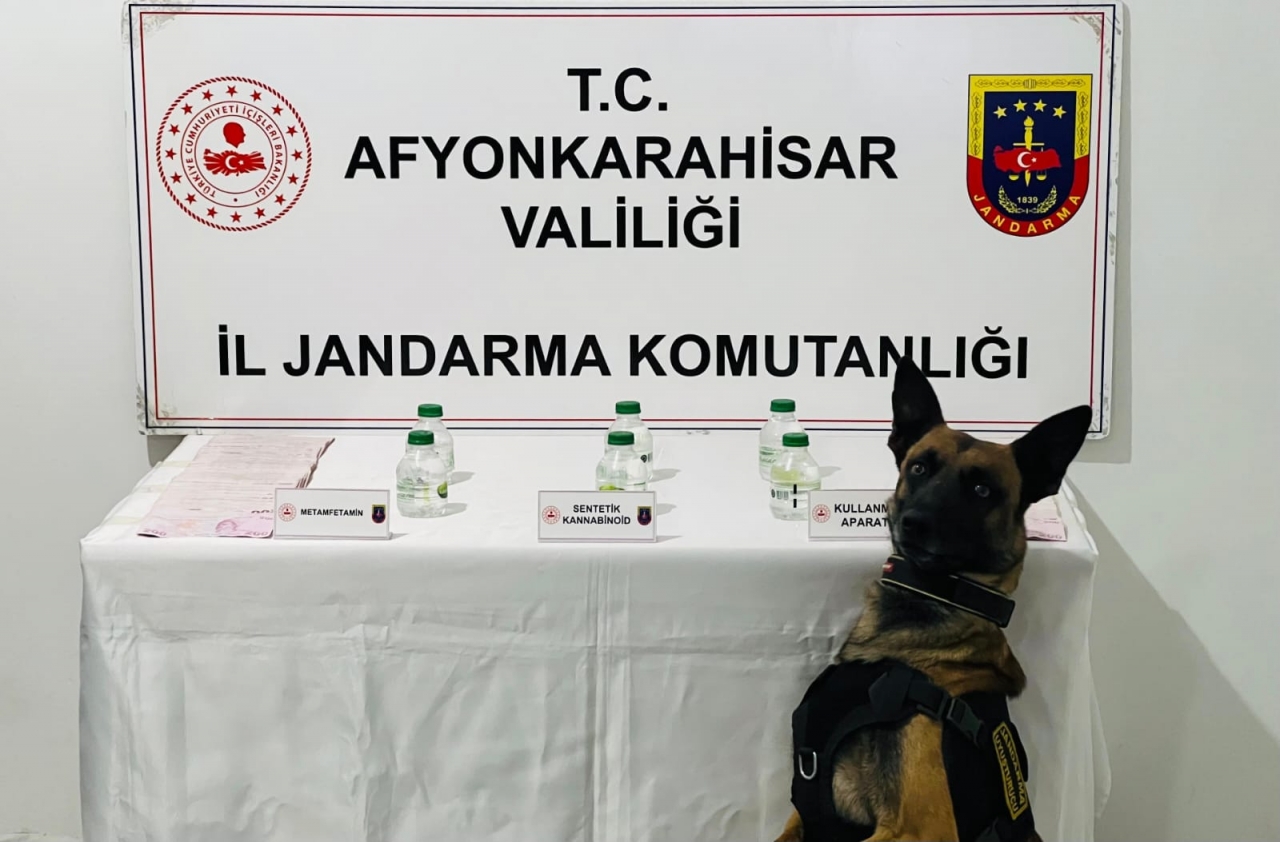 Afyonkarahisar'da uyuşturucu operasyonunda bir kişi yakalandı