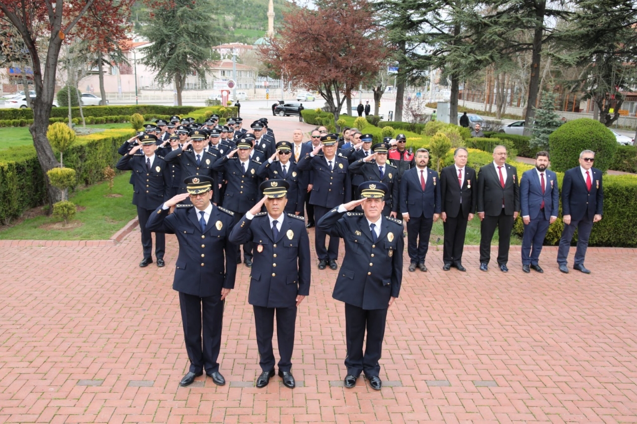 Afyonkarahisar'da Türk Polis Teşkilatının 180. kuruluş yıl dönümü ve Polis Haftası kutlandı