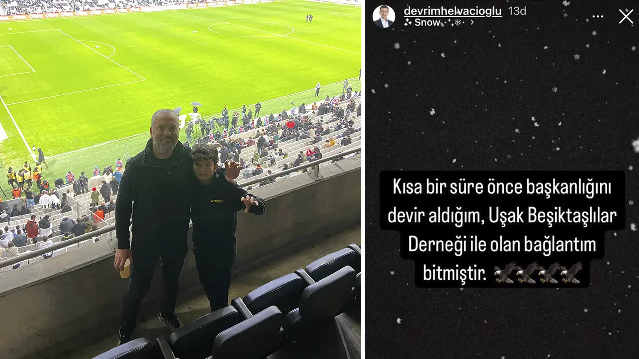 Görev Süresi 36 Gün! Uşak Beşiktaşlılar Derneği Başkanı İstifa Etti..