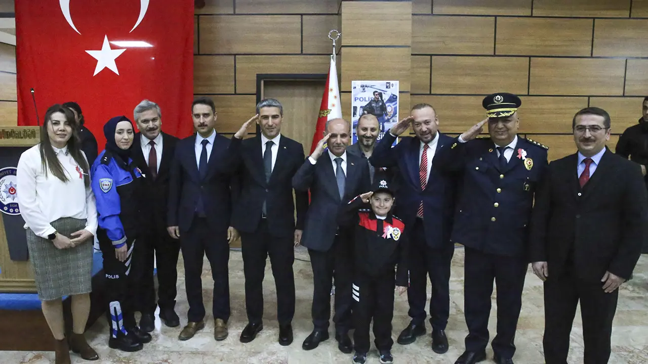Uşak'ta Türk Polis Teşkilatının 180. Yıl Dönümü Kutlandı