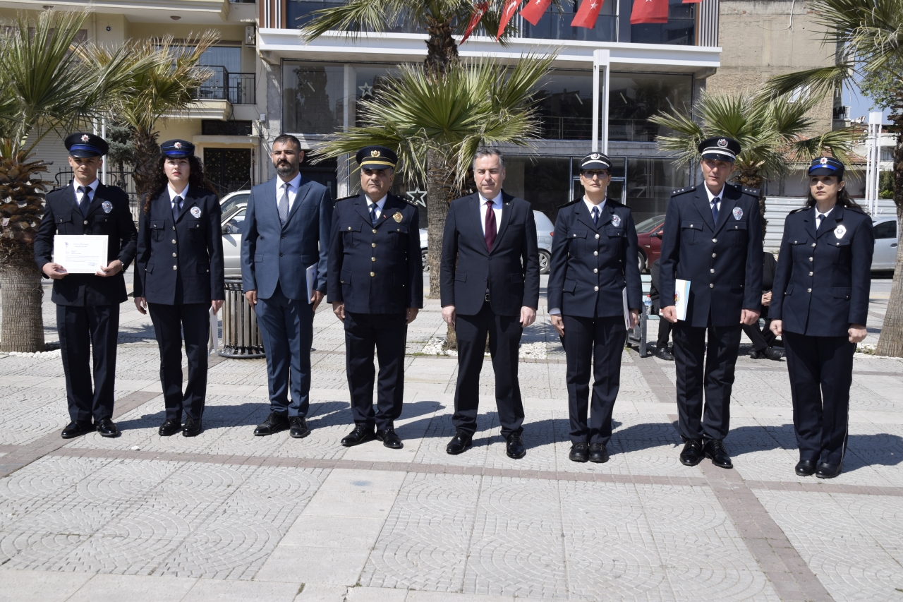 Manisa'da Türk Polis Teşkilatının 180. kuruluş yıl dönümü kutlandı