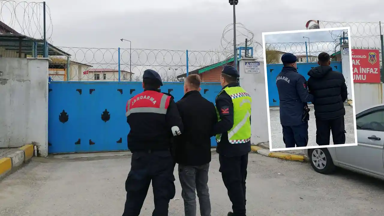 Uşak’ta 3 Firari Hükümlü Cezaevini Boyladı