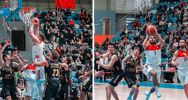 İLKLER ŞEHRİ UŞAK, ZORLANDIĞI KARŞILAŞMADA NADİR GOLD İSTANBUL BASKETİ 61-55 MAĞLUP ETTİ