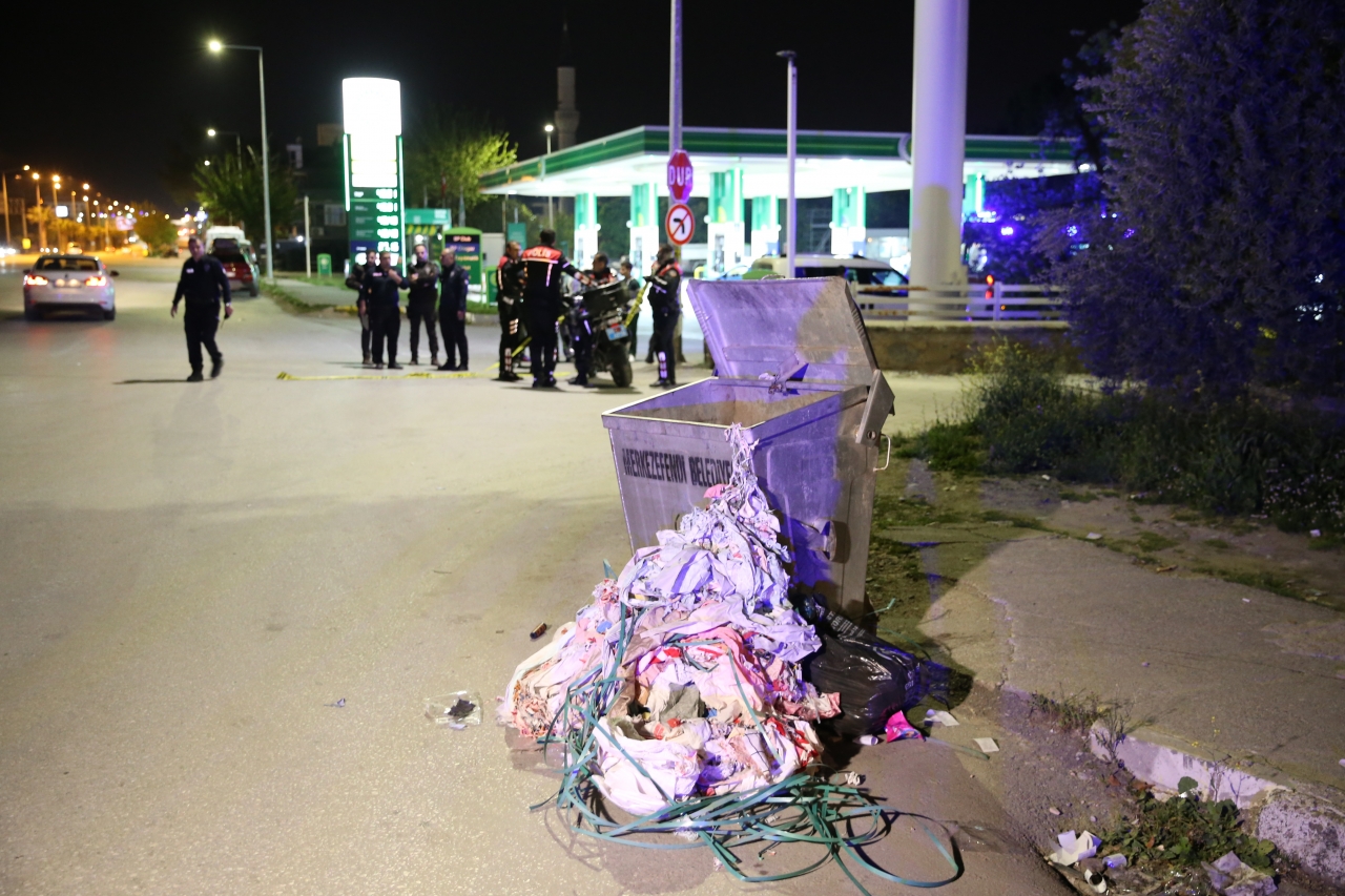 Denizli'de çöp konteynerinde bebek cesedi bulundu