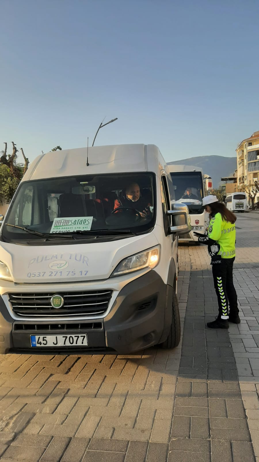 Salihli'de 3 ayda 257 araç trafikten men edildi