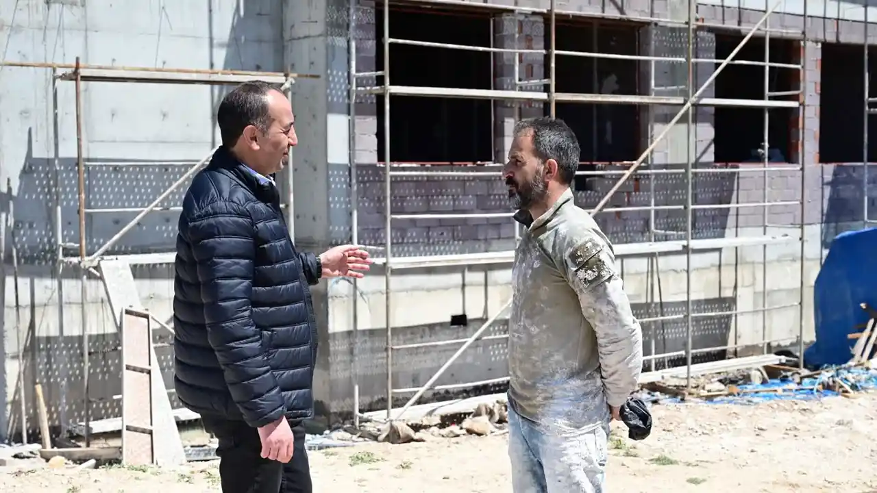 Halil Yücel, Eğitim Yatırımlarını Yerinde İnceledi