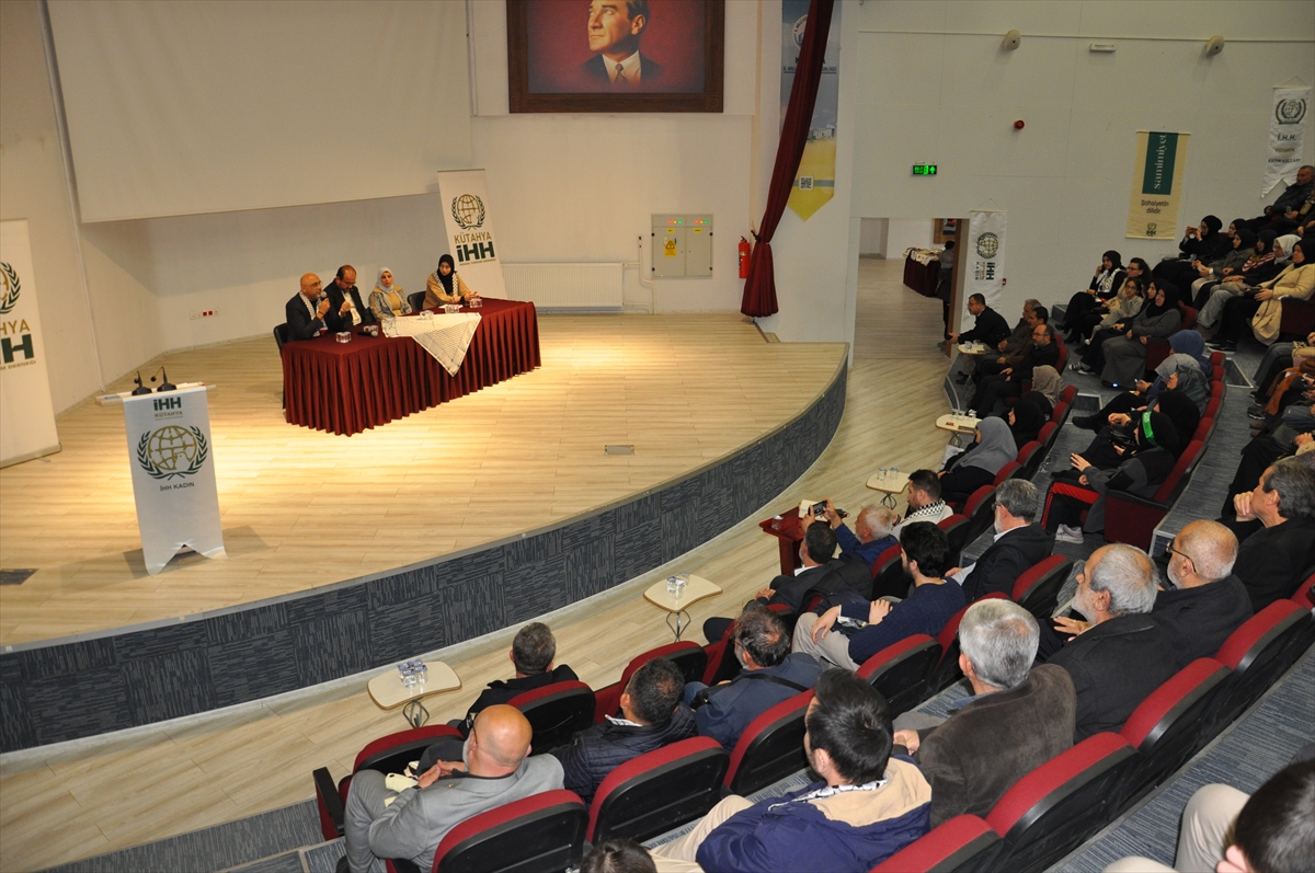Kütahya'da "Gazze'de bir şahitlik öyküsü" söyleşisi düzenlendi