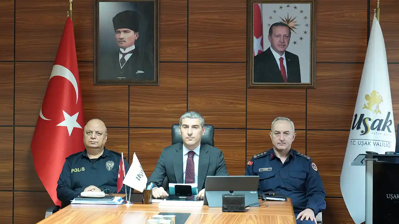 Uşak'ta 2025 Nisan Ayında Kaç Suç İşlendi? Vali Aktaş Açıkladı