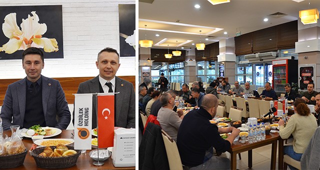 ÖZDİLEK AVM 10 OCAK ÇALIŞAN GAZETECİLER GÜNÜNÜ VERDİĞİ KAVHALTI İLE KUTLADI
