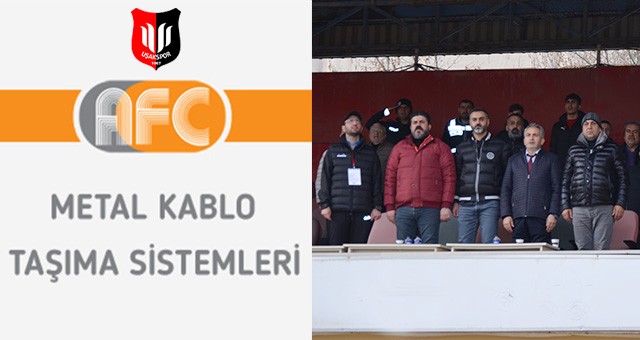 AFC KABLO KANALLARI, UŞAKSPOR’UN YENİ İSİM SPONSOR’U OLDU