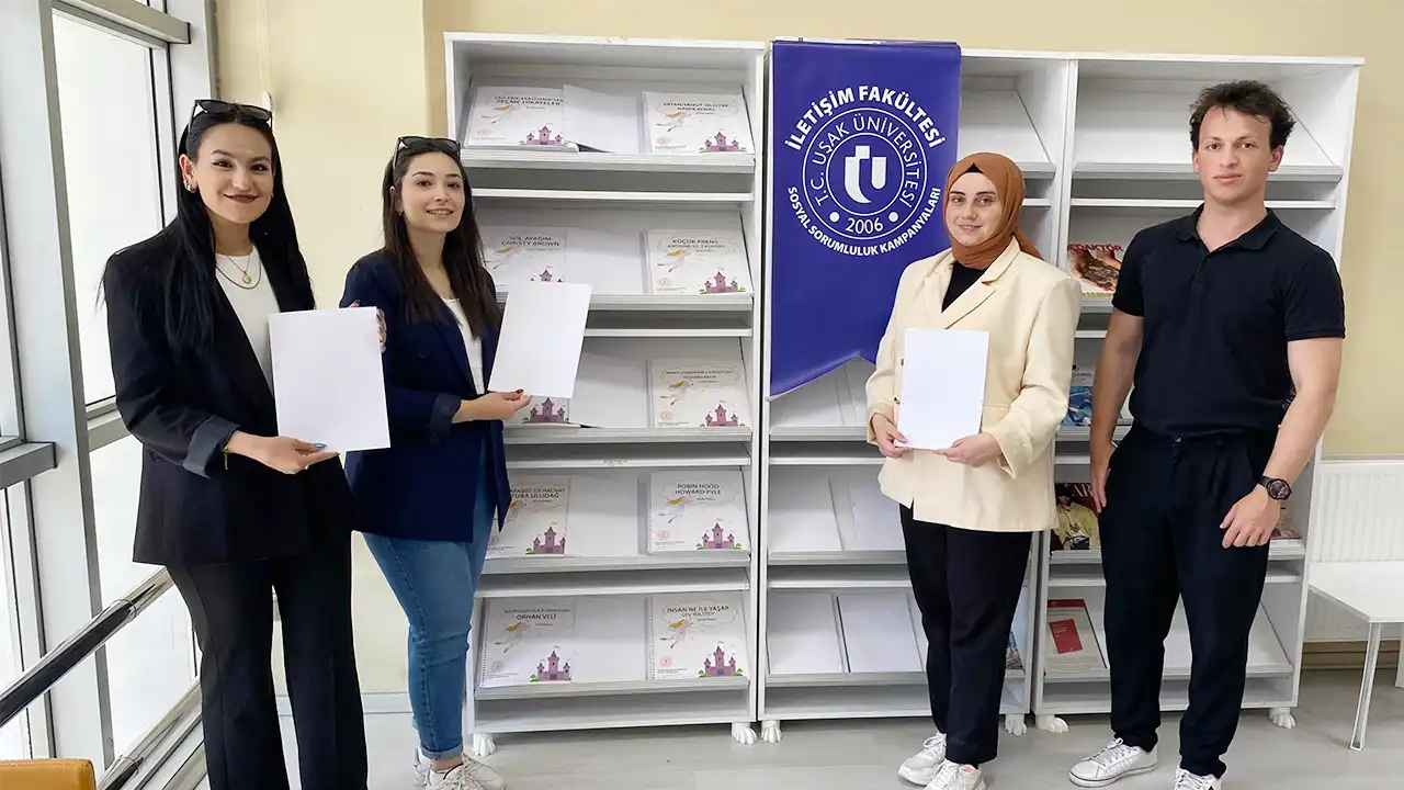 Öğrencilerden Görme Engelli Çocuklara Umut Dolu Hikâyeler