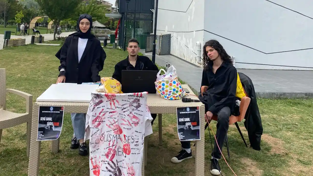 Atapark'ta "Kadına Şiddete Hayır" Etkinliği Düzenlendi