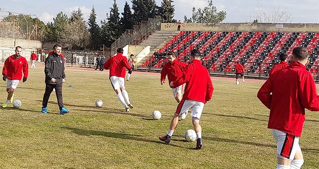 AFC KABLO KANALLARI UŞAKSPOR, KARACABEY MAÇI HAZIRLIKLARINI SÜRDÜRÜYOR