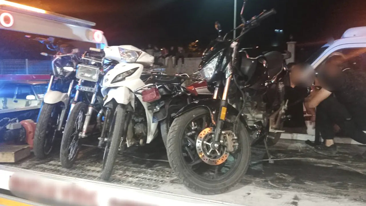 Plakasız, Modifiyeli, Kasksız! Uşak’ta 41 Sürücüye Ceza Kesildi