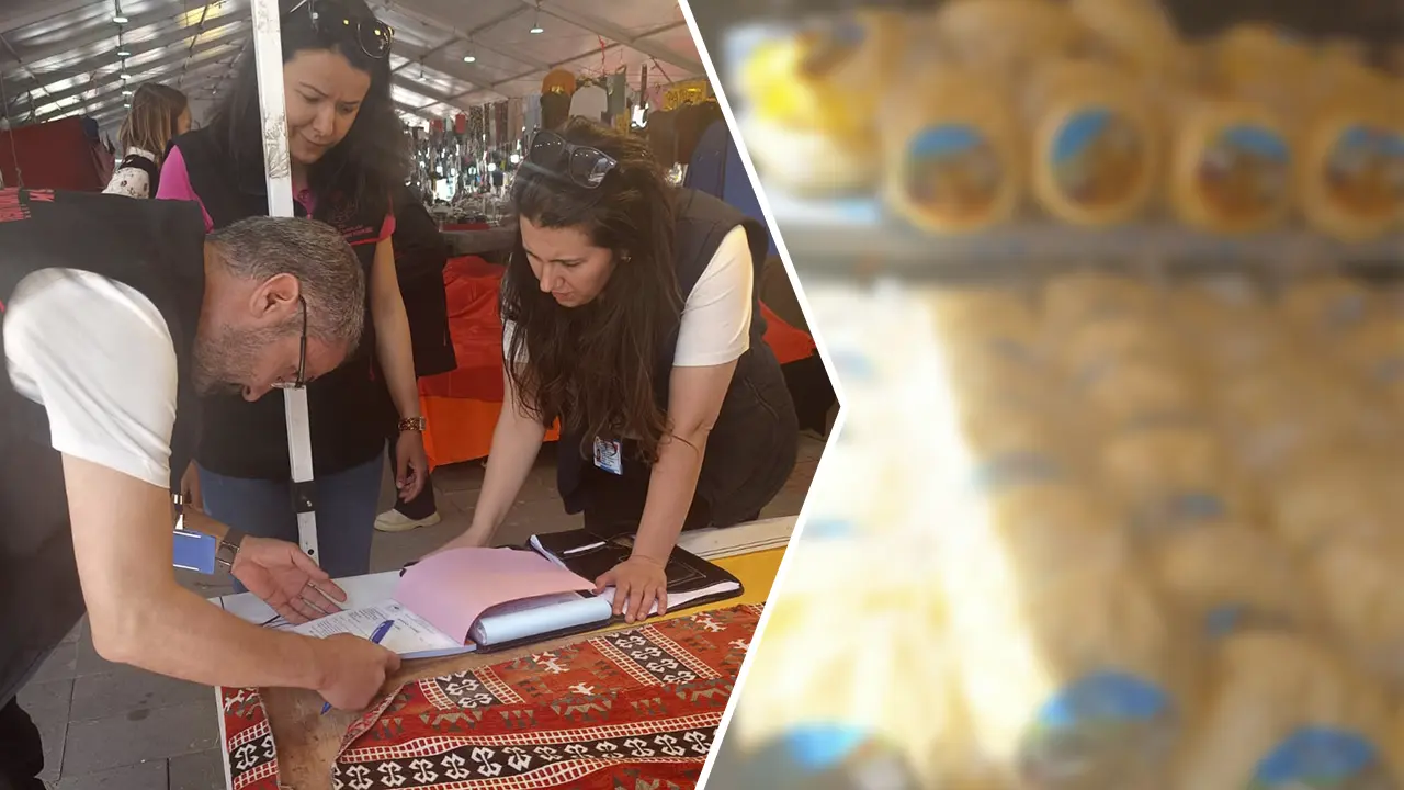 Uşak Atapark Fuar Alanı’nda Gıda Denetimi: 1 İşletmeye Ceza