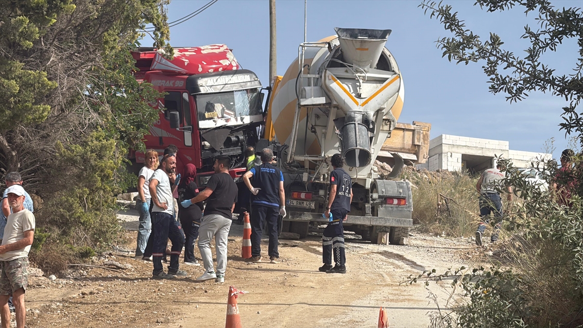 Bodrum'da beton mikserinin çarptığı Murat Murathanoğlu öldü