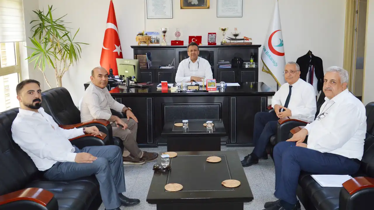 DMO Bölge Müdüründen Başhekim Acar'a Ziyaret