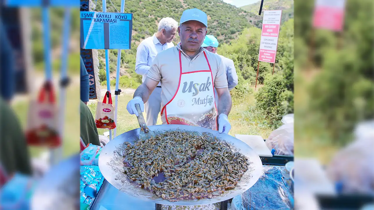 Türk Mutfağı Haftası Uşak’ta Taşyaran Vadisi’nde Kutlandı