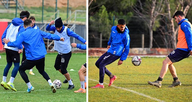 AFC KABLO KANALLARI UŞAKSPOR, ETİMESGUT BELEDİYESPOR MAÇI HAZIRLIKLARINI SÜRDÜRÜYOR