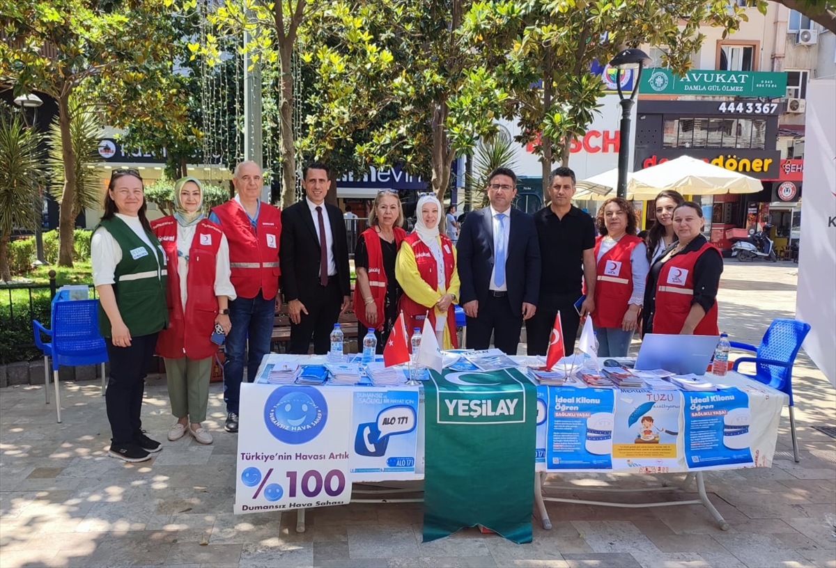 Manisa'da "Dünya Tütünsüz Günü" etkinliği yapıldı