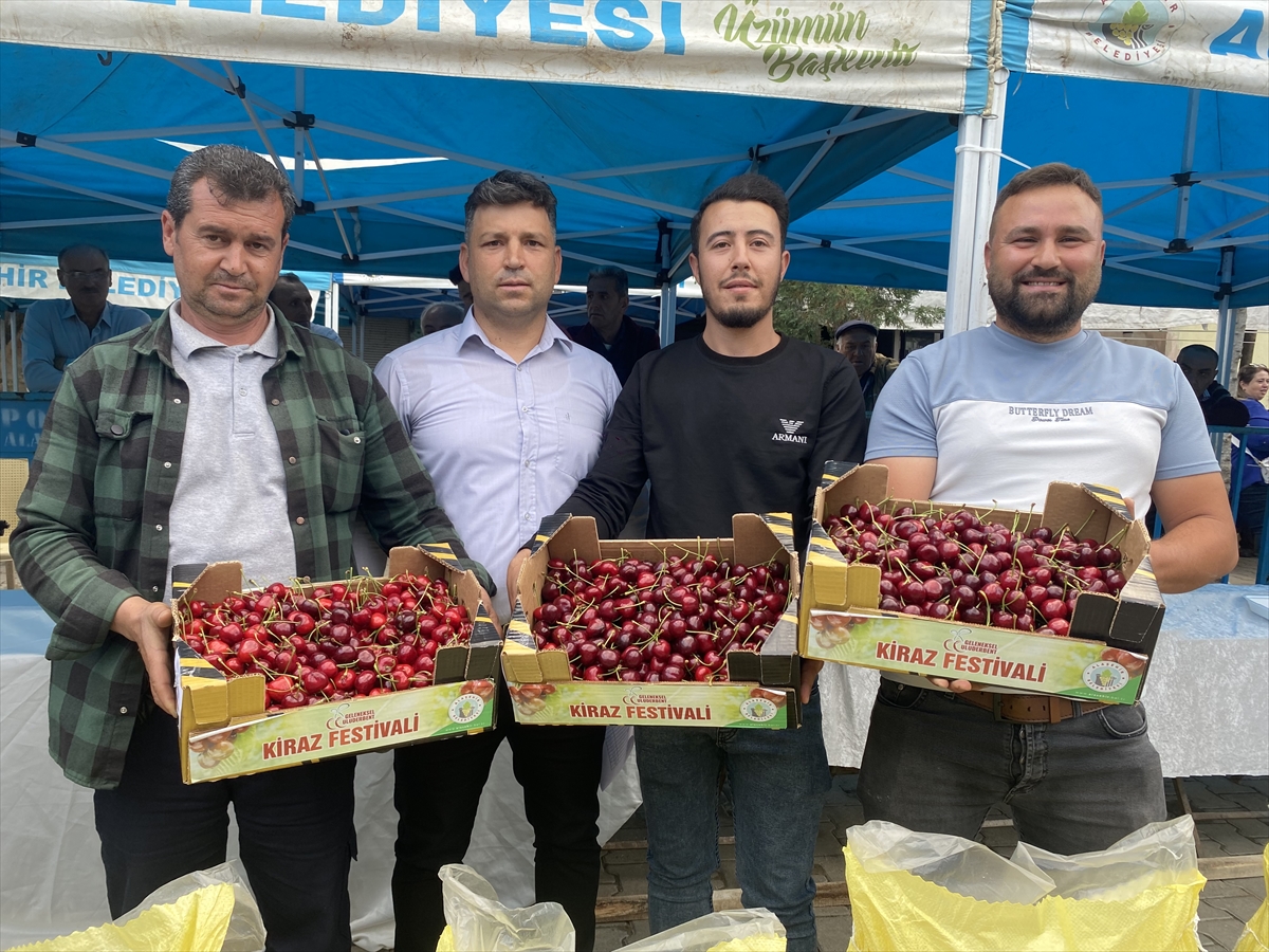 Alaşehir'de "en güzel kiraz" seçildi