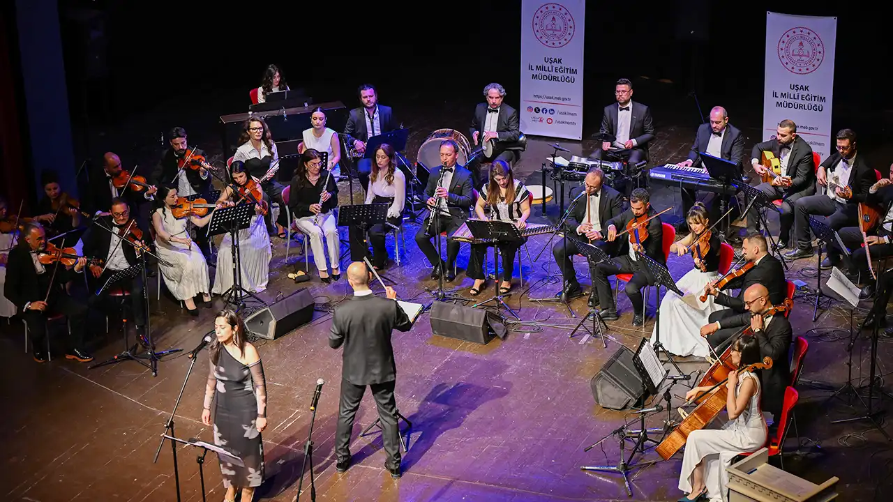 Uşak Maarif Orkestrası’ndan Unutulmaz Konser