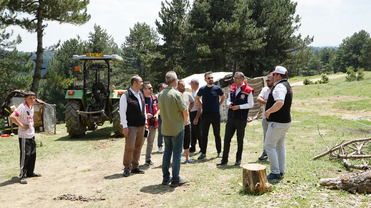 Uşak’ta Tarım ve Hayvancılık Projeleri Yaylalarda Hayat Buluyor