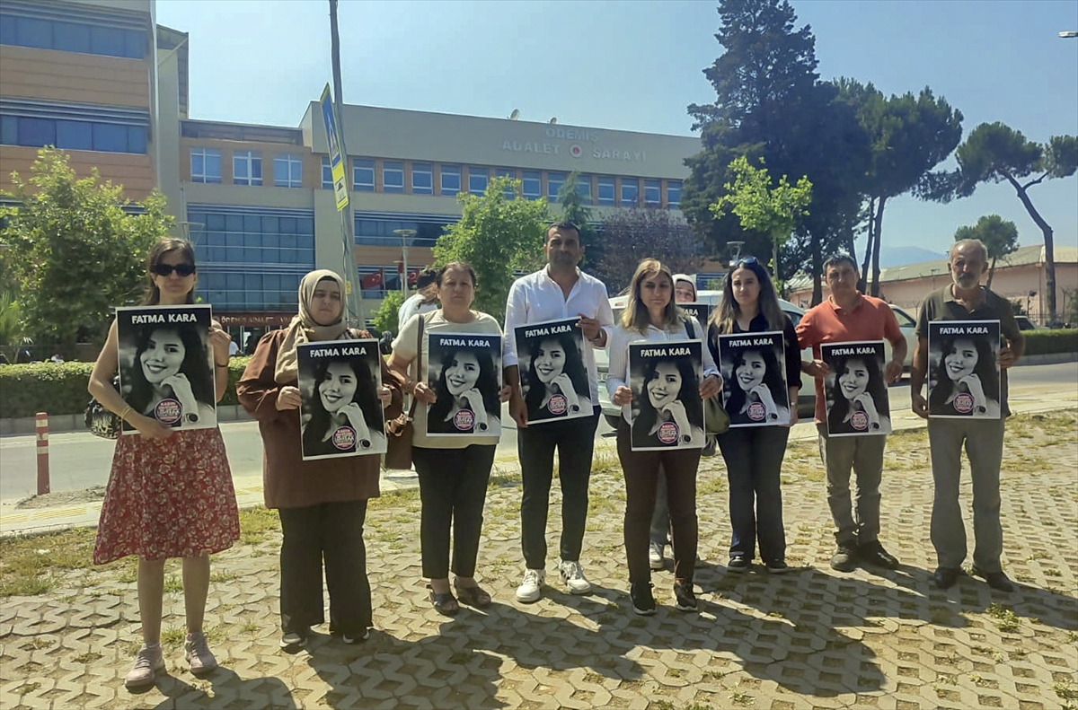 İzmir'de eski kız arkadaşını öldüren sanığın "tehdit" ve "hakaret" davasında 2. duruşma görüldü