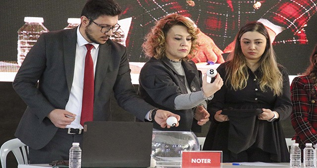 Uşak'ta İlk Evim, İlk İş Yerim projesi için kura çekildi