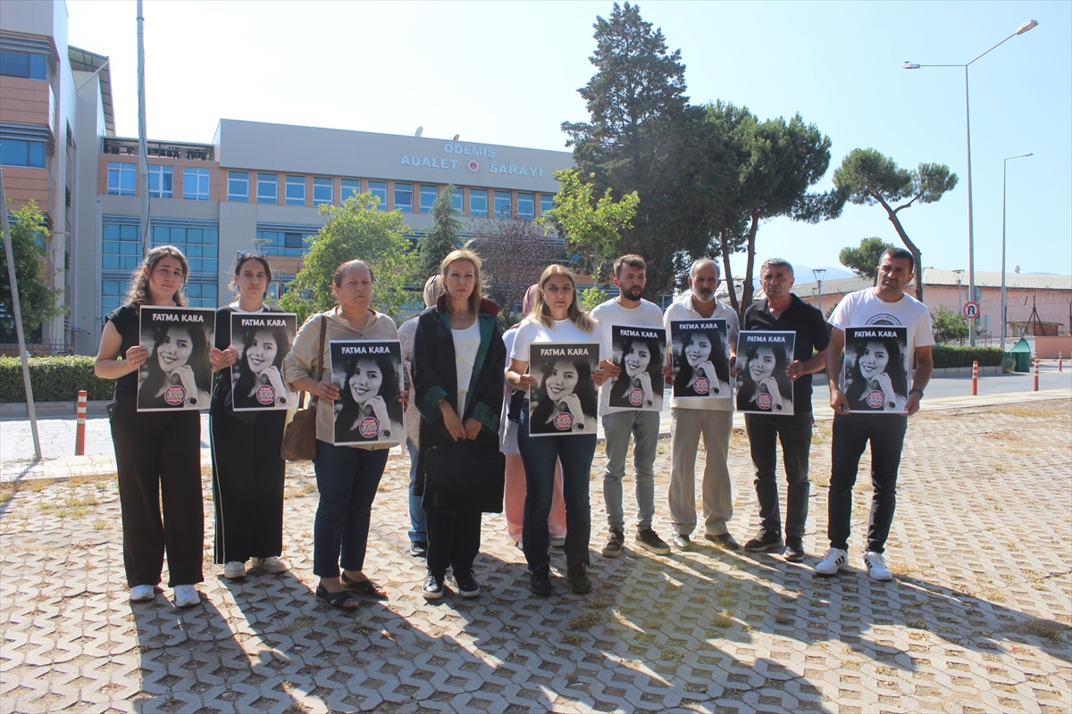 İzmir'de eski kız arkadaşını öldüren sanığa "tehdit" ve "hakaret" suçlarından 9 ay hapis cezası verildi