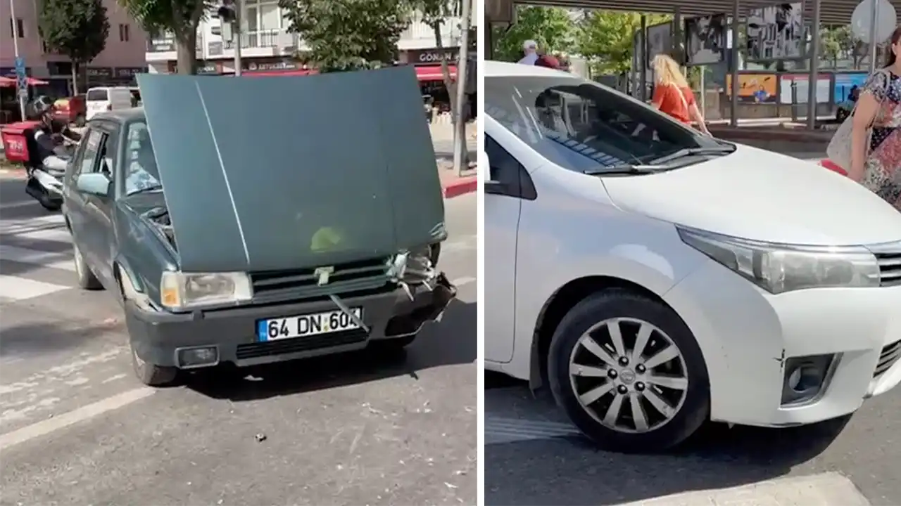 Uşak’ta Dörtyol’da Korkutan Kaza: 2 Kişi Yaralandı