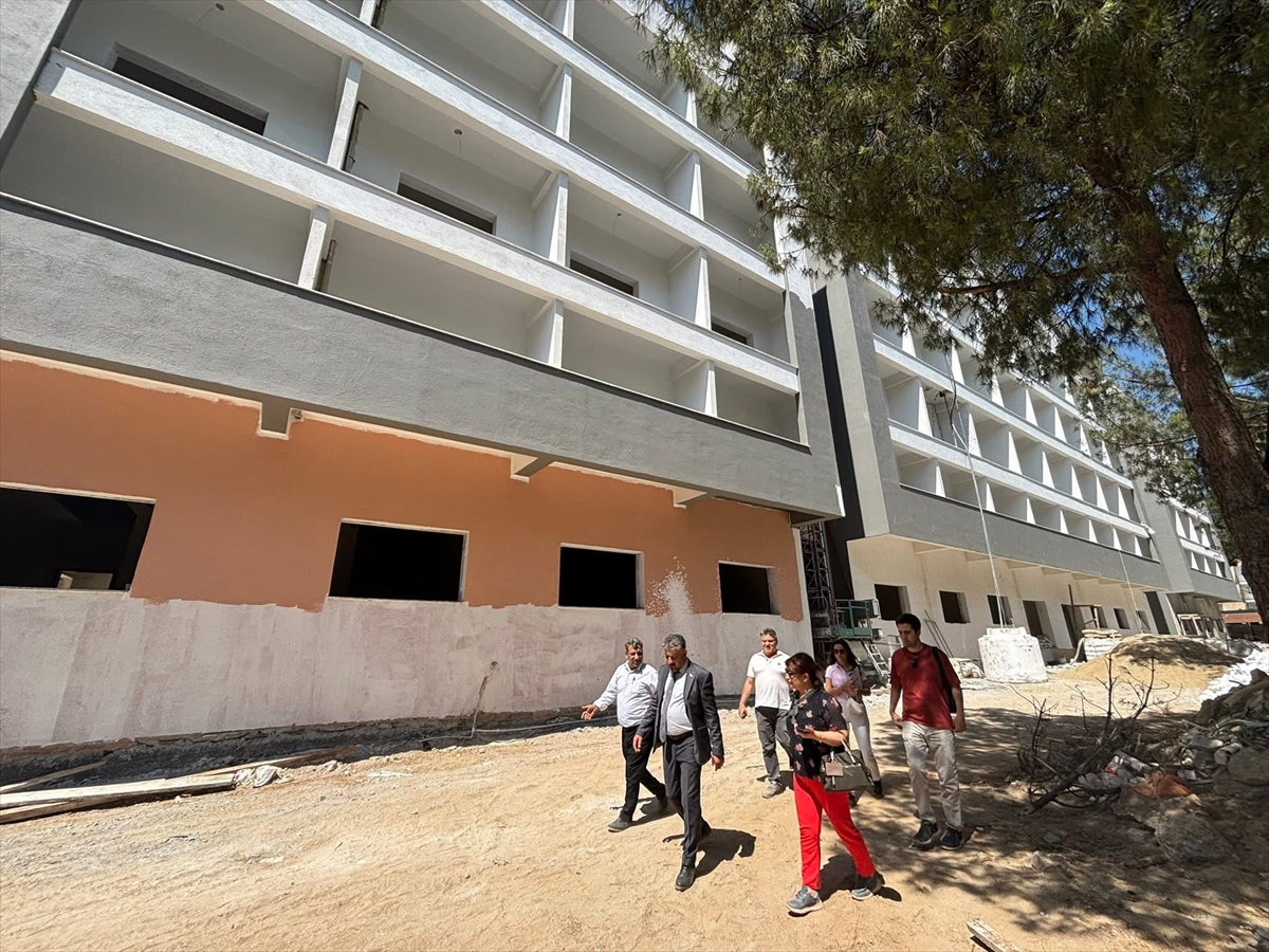 Aydın'da huzurevi binasının yapımında sona yaklaşıldı