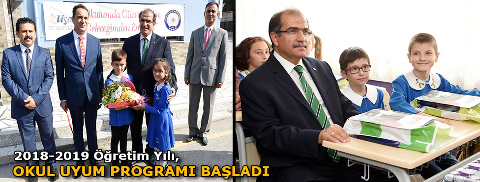 2018-2019 ÖĞRETİM YILI OKUL UYUM PROGRAMI BAŞLADI