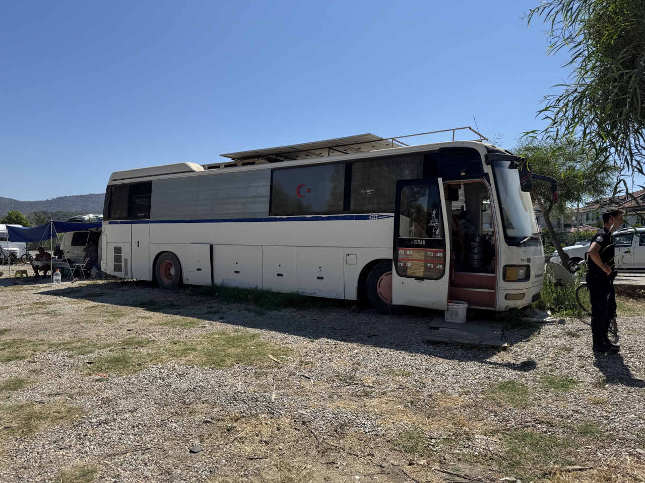 Muğla'da bir kişi yaşadığı otobüste ölü bulundu