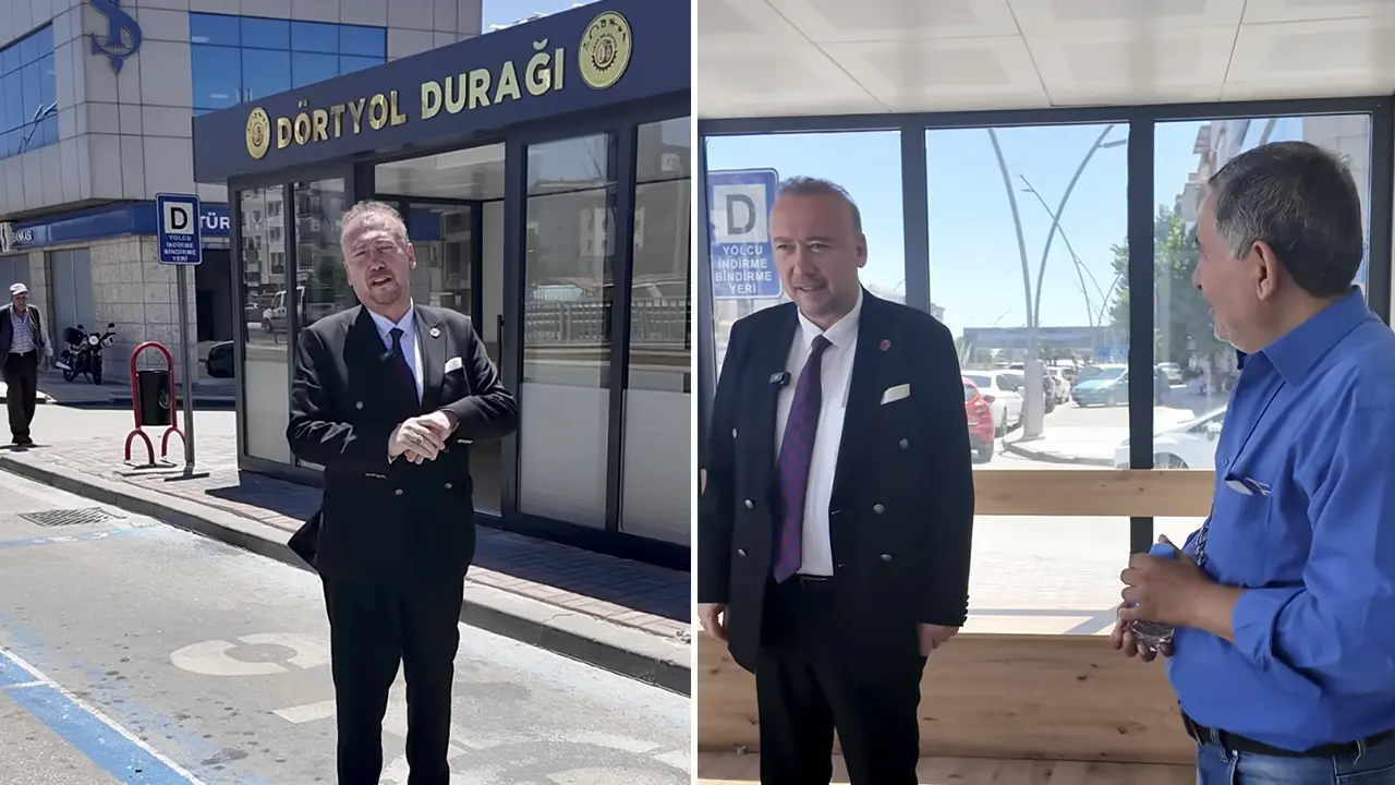 Uşak’ta Klimalı Akıllı Durak Hizmete Girdi!