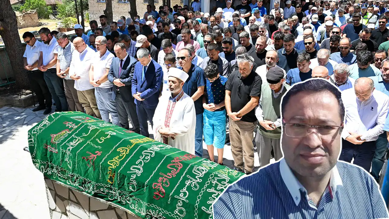 İlkokul Müdürü Abdullah Ertürk Son Yolculuğuna Uğurlandı