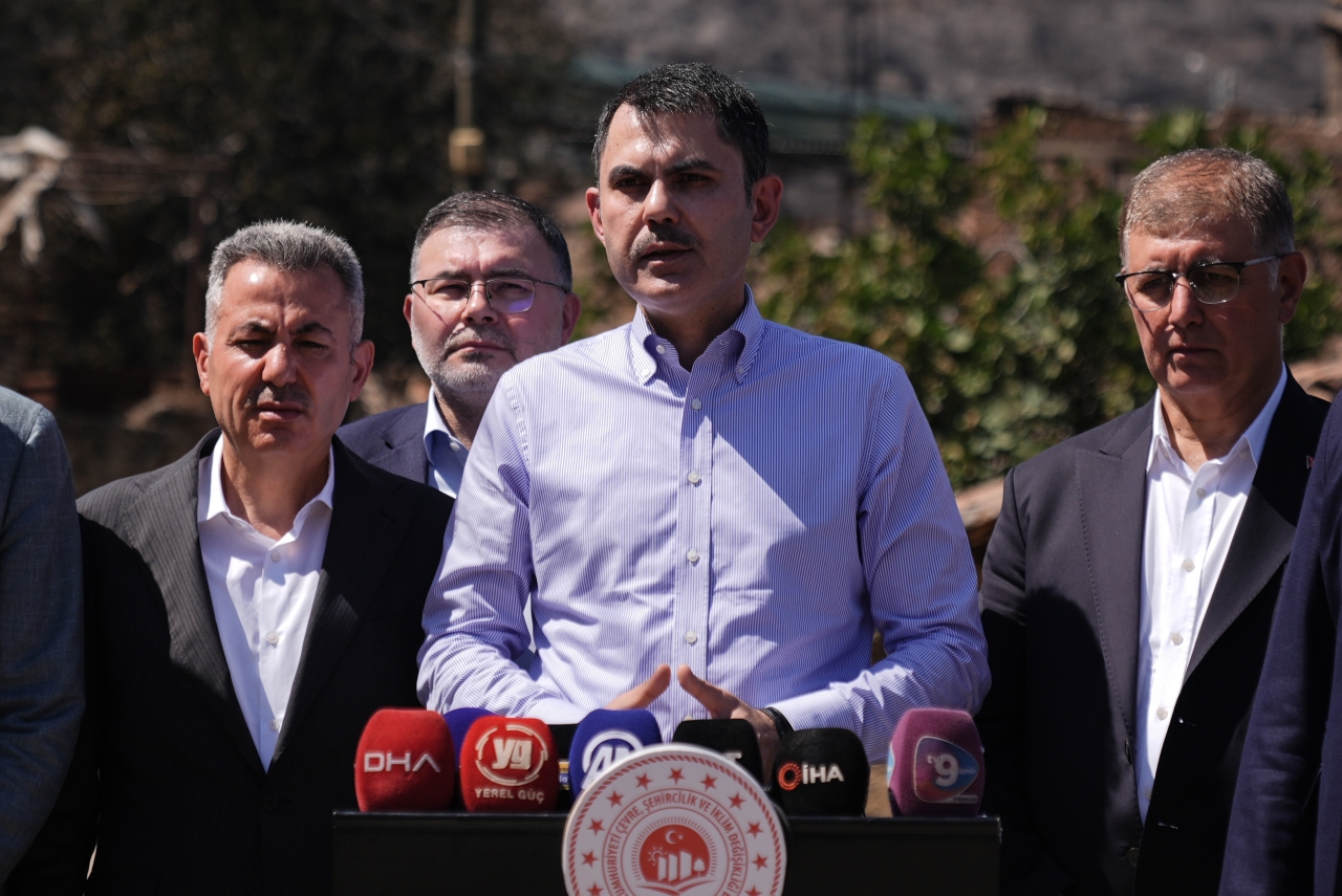 Bakan Kurum'dan orman yangınlarındaki hasar tespit çalışmalarıyla ilgili açıklama