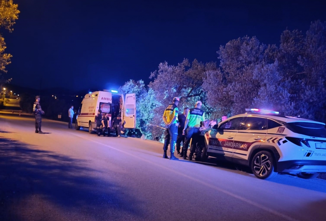 Manisa'da motosiklet kazasında 1 kişi öldü, 1 kişi ağır yaralandı