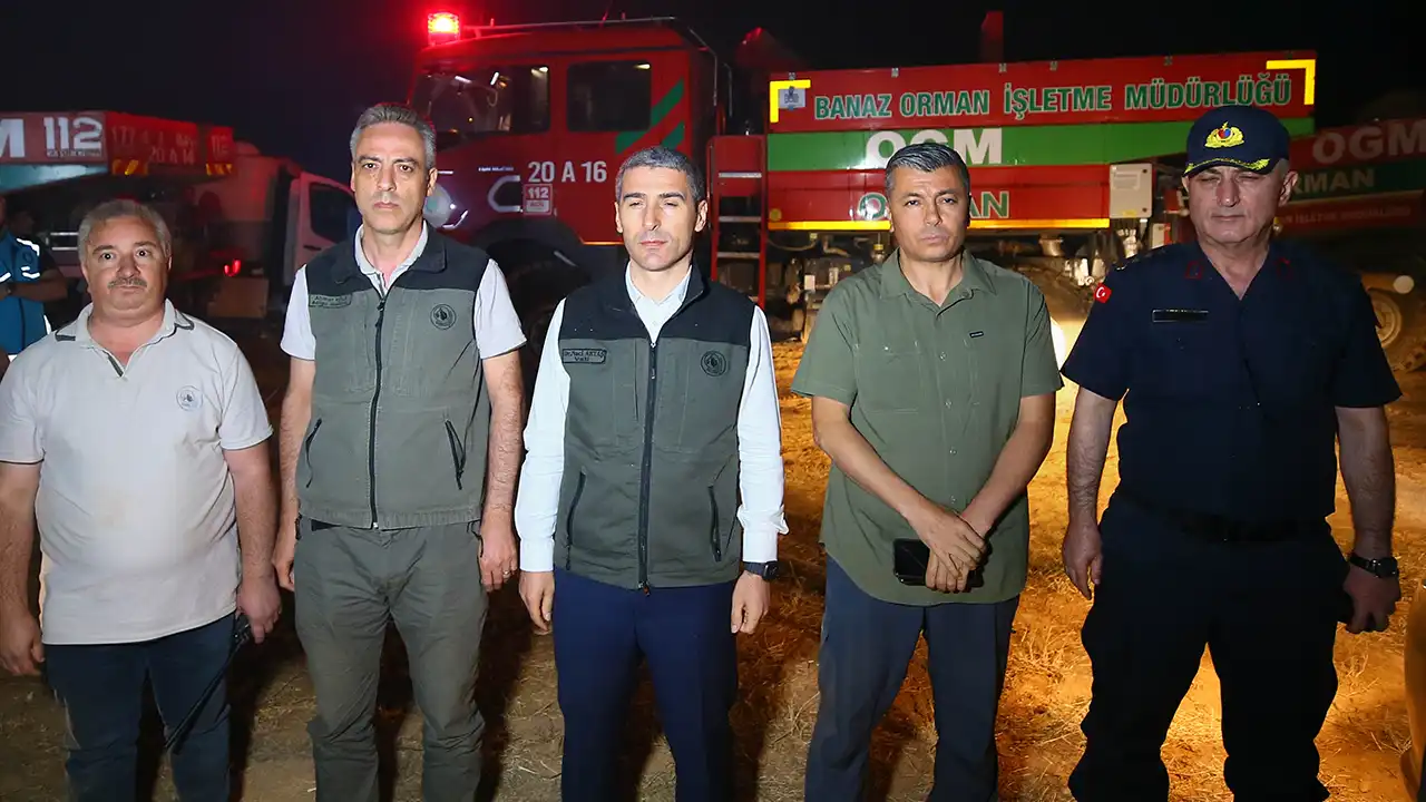 Banaz ve Eşmedeki Yangınlar Kontrol Altına Alındı